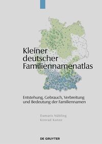Vorderes Coverbild Kleiner deutscher Familiennamenatlas