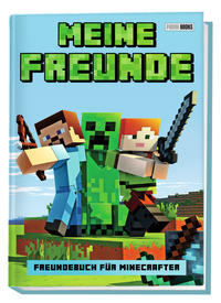 Vorderes Coverbild Meine Freunde - Freundebuch für Minecrafter