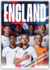 Vorderes Coverbild England Men's Football – Englische Fußball-Nationalmannschaft 2026 – A3-Posterkalender