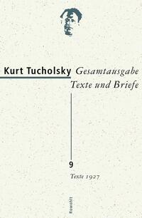 Vorderes Coverbild Gesamtausgabe Texte und Briefe 9