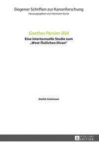 Vorderes Coverbild Goethes Persien-Bild