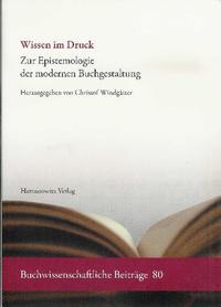 Vorderes Coverbild Wissen im Druck