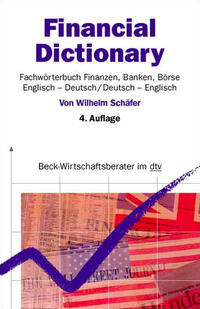 Vorderes Coverbild Financial Dictionary. Fachwörterbuch Finanzen, Banken, Börse
