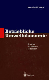 Vorderes Coverbild Betriebliche Umweltökonomie