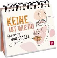 Vorderes Coverbild Keine ist wie du und das ist deine Stärke - Aufstellbuch