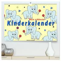 Vorderes Coverbild Mein schönster Kinderkalender (hochwertiger Premium Wandkalender 2025 DIN A2 quer), Kunstdruck in Hochglanz