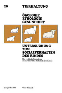 Vorderes Coverbild Untersuchung zum Sozialverhalten des Rindes