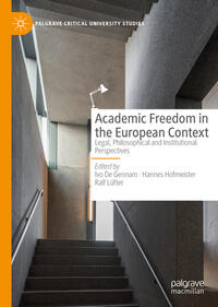 Vorderes Coverbild Academic Freedom in the European Context