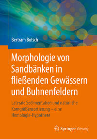 Vorderes Coverbild Morphologie von Sandbänken in fließenden Gewässern und Buhnenfeldern