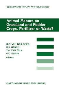 Vorderes Coverbild Animal Manure on Grassland and Fodder Crops.Fertilizer or Waste?