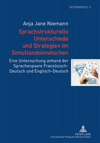 Vorderes Coverbild Sprachstrukturelle Unterschiede und Strategien im Simultandolmetschen