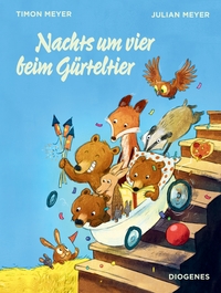 Vorderes Coverbild Nachts um vier beim Gürteltier