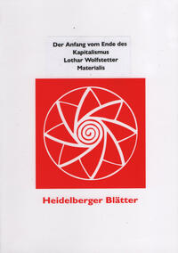 Vorderes Coverbild Der Anfang vom Ende des Kapitalismus