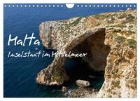 Vorderes Coverbild Malta - Inselstaat im Mittelmeer (Wandkalender 2025 DIN A4 quer), CALVENDO Monatskalender