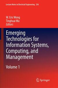 Vorderes Coverbild Emerging Technologies for Information Systems, Computing, and Management