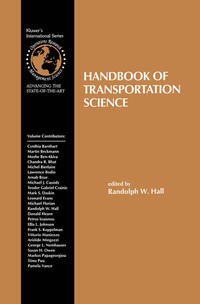 Vorderes Coverbild Handbook of Transportation Science