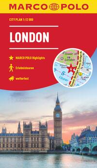 Vorderes Coverbild MARCO POLO Cityplan London 1:12.000
