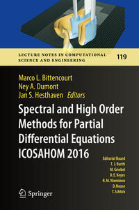 Vorderes Coverbild Spectral and High Order Methods for Partial Differential Equations ICOSAHOM 2016