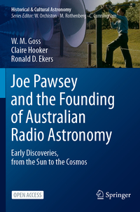 Vorderes Coverbild Joe Pawsey and the Founding of Australian Radio Astronomy