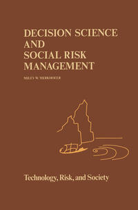 Vorderes Coverbild Decision Science and Social Risk Management