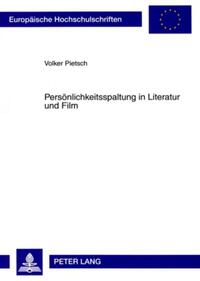 Vorderes Coverbild Persönlichkeitsspaltung in Literatur und Film