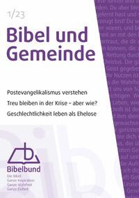 Vorderes Coverbild Bibel und Gemeinde
