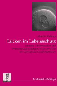 Vorderes Coverbild Lücken im Lebensschutz