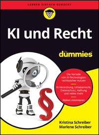 Vorderes Coverbild KI und Recht für Dummies