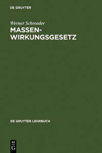 Vorderes Coverbild Massenwirkungsgesetz