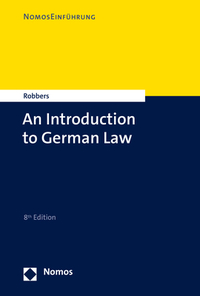 Vorderes Coverbild An Introduction to German Law
