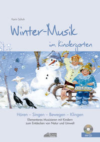 Vorderes Coverbild Winter-Musik im Kindergarten (inkl. Lieder-CD)