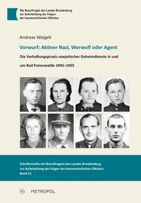 Vorderes Coverbild Vorwurf: Aktiver Nazi, Werwolf oder Agent