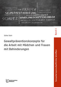 Vorderes Coverbild Gewaltpräventationskonzepte für die Arbeit mit Mädchen und Frauen mit Behinderungen