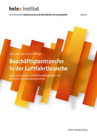 Vorderes Coverbild Beschäftigtentransfer in der Luftfahrtbranche
