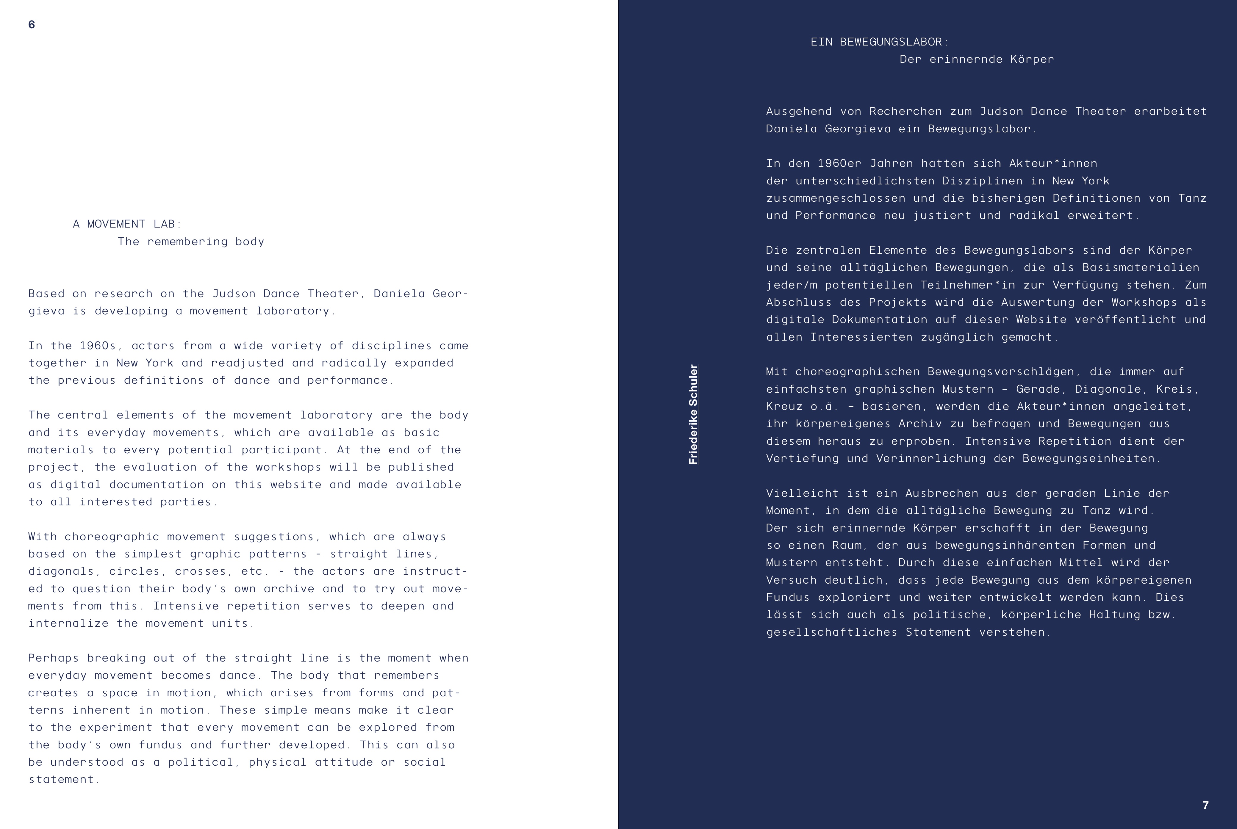 Beispielinhalt (Bild) quixotic essence of a breath of movement / 1×3