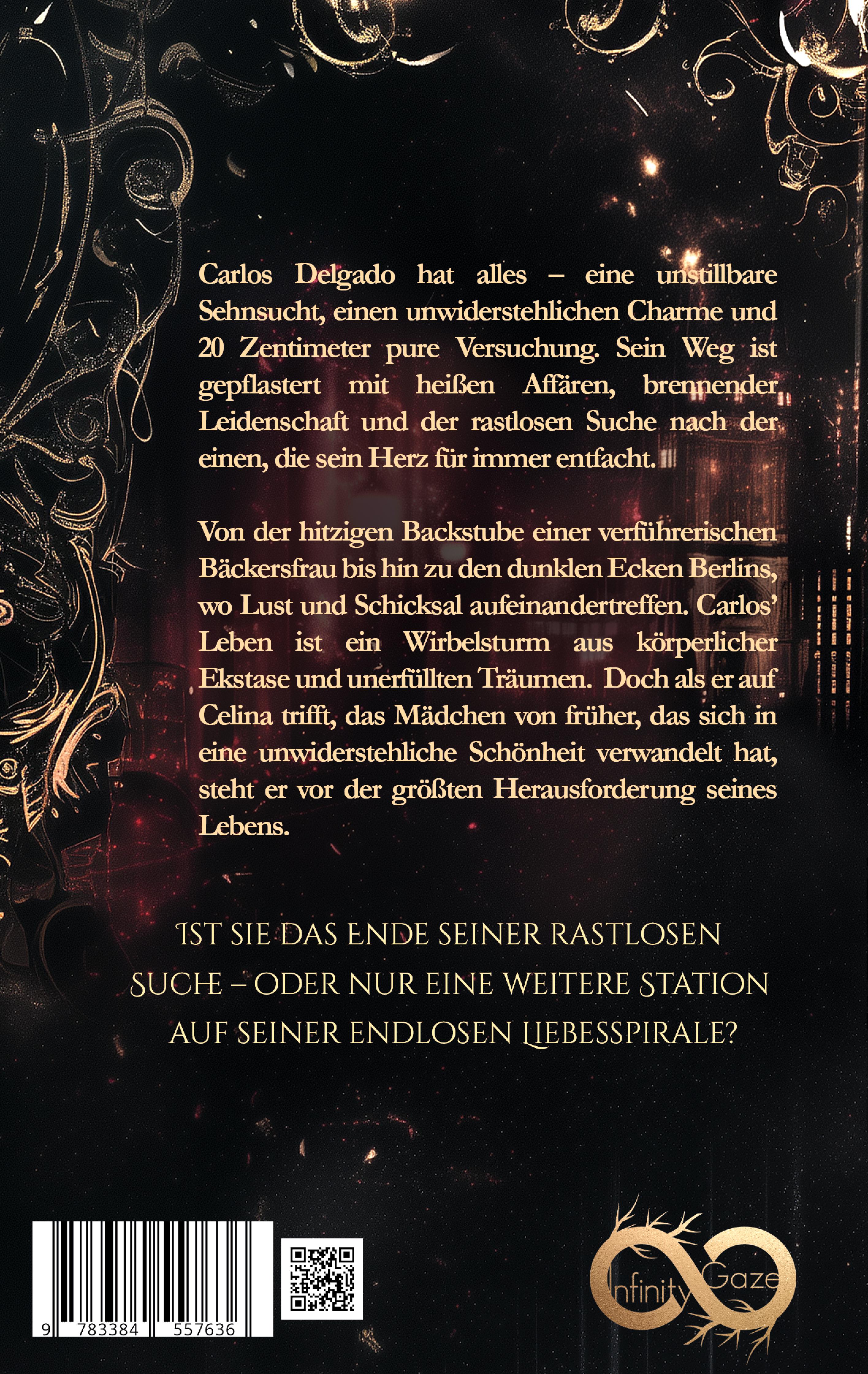 Rückseitencover Die Liebesspirale des Carlos Delgado