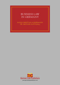 Vorderes Coverbild Business Law in Germany