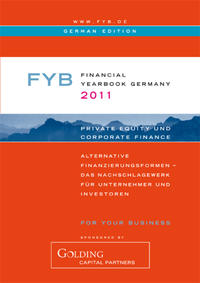 Vorderes Coverbild FYB 2011 Financial YearBook Germany (deutsche Ausgabe) Private Equity & Corporate Finance