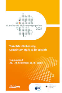 Vorderes Coverbild 12. Nationales Biobanken-Symposium 2024