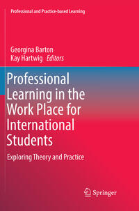 Vorderes Coverbild Professional Learning in the Work Place for International Students