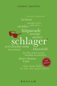 Vorderes Coverbild Schlager. 100 Seiten
