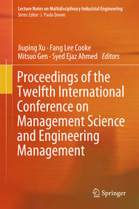 Vorderes Coverbild Proceedings of the Twelfth International Conference on Management Science and Engineering Management