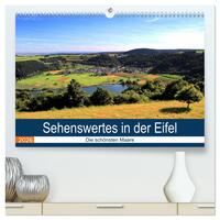 Vorderes Coverbild Sehenswertes in der Eifel - Die schönsten Maare (hochwertiger Premium Wandkalender 2026 DIN A2 quer), Kunstdruck in Hochglanz