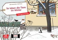 Vorderes Coverbild So leben die Tiere im Winter. Kamishibai Bildkartenset.