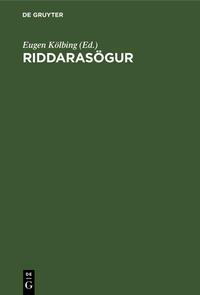 Vorderes Coverbild Riddarasögur