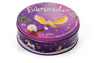 Vorderes Coverbild Eulenzauber. Funkelnde Weihnachtswünsche: Eine Adventskalender-Geschichte auf 24 Karten zum Aufhängen. Ab 8 Jahren