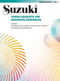Vorderes Coverbild String Quartets for Beginning Ensembles, Volume 1