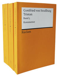 Vorderes Coverbild Tristan. Band 1–3. Mittelhochdeutsch/Neuhochdeutsch