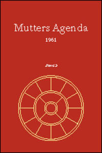 Vorderes Coverbild Agenda der Supramentalen Aktion auf der Erde / Mutters Agenda 1961