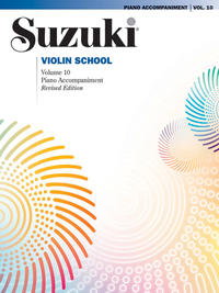 Vorderes Coverbild Suzuki Violin School Piano Accompaniment, Volume 10